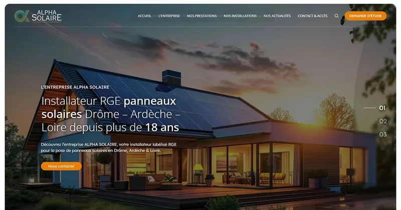 Alpha Solaire — installateur de panneaux solaires