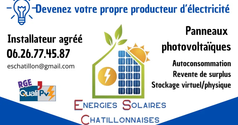 Energies Solaires Chatillonnaises — installateur de panneaux solaires