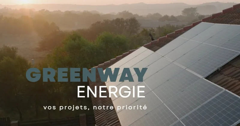 Installation panneau solaire - pose panneau solaire - Greenway Energie - entreprise panneau solaire - panneau photovoltaïque — installateur de panneaux solaires