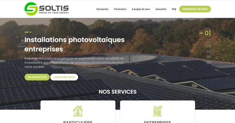 Soltis France — installateur de panneaux solaires