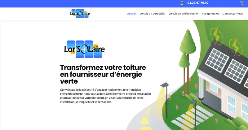Lor'SOLaire — installateur de panneaux solaires